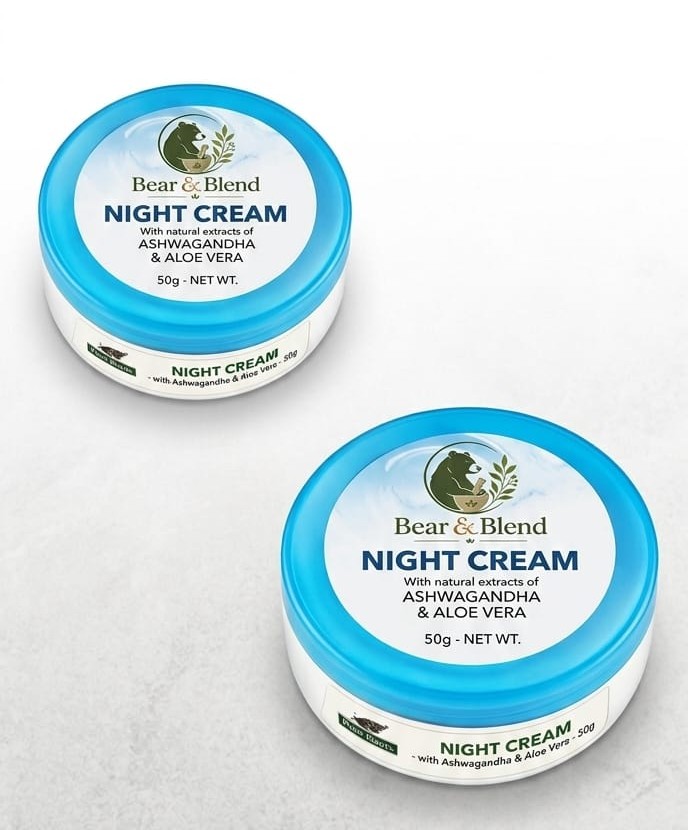  Ashwagandha & Aloe Vera Night Cream - 50g