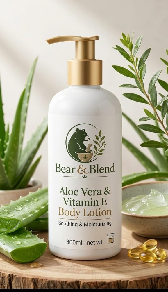 Aloe Vera & Vitamin E Body Lotion - 300 ml